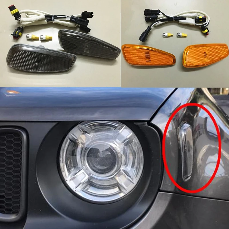 Buy Front Turn Side Signals Lights For Jeep Rendgade