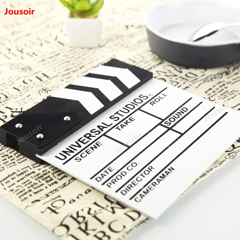 Аксессуары для фотосъемки Clapboard реквизит украшения фотографий доска записи