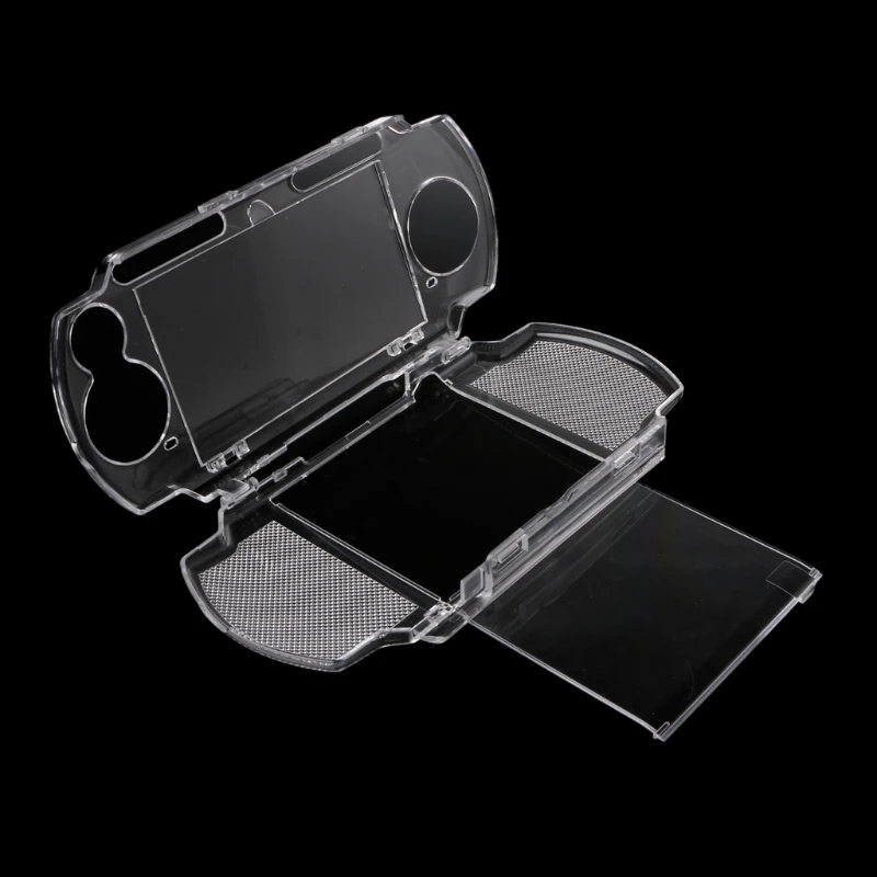 

Clear Crystal Protective Hard Carry Cover Case Housing Snap-in Protector Carrying Case Molds for Sony Playstation PSP 2000 3000