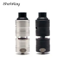 ShenRay Gevolution V2 RDTA 23MM 25MM 316 Stainless Steel Rebuildable Vape Tank 4ml Capacity Adjustable Hookah Vaporizer Atomizer ShenRay Gevolution V2 RDTA 23MM 25MM 316 Stainless Steel Rebuildable Vape Tank 4ml Capacity Adjustable Hookah Vaporizer Atomizer