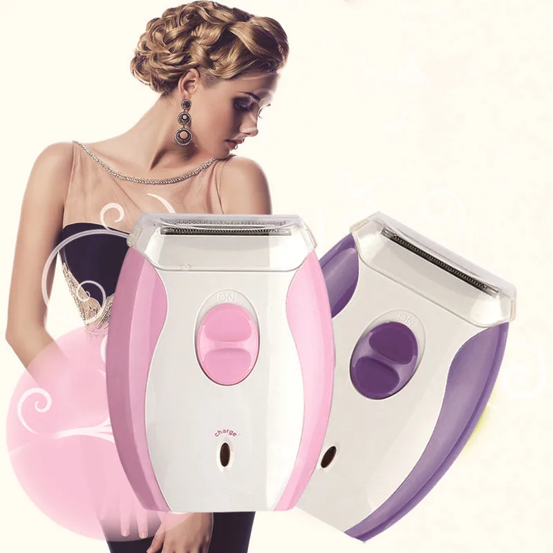 

CHJ Female Epilator Women Electric Hair Remover Facial Hair Removal Rechargeable Bikini Hair Remover Shaving Machine Trimmer