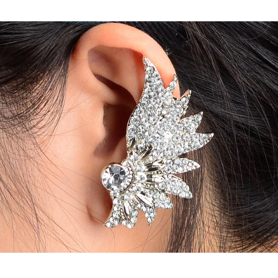 Fashion 1PC Korean Gothic Rock Punk Temtation Metallic Ear Cuff Wrap