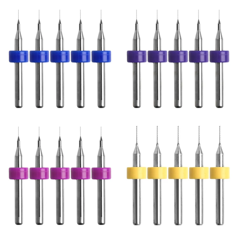 

TCAM 10Pcs 3D Nozzle Cleaning Tool 0.2/0.3/0.4/0.5mm Drill Bit For Printer Extruder