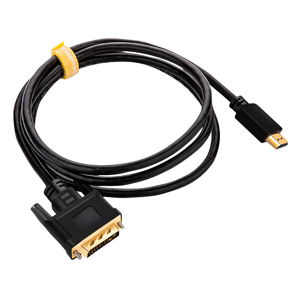 Dvi к Hdmi конвертер 4K Dvi-d к Hdmi pin адаптер двунаправленный DVI D Мужской к HDMI кабель конвертер к DVD lcd HDTV xbox 3 м