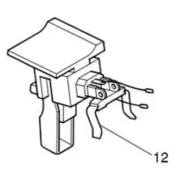 Переключатель 531078-7 для Makita 6019D 6019DWE 6018D