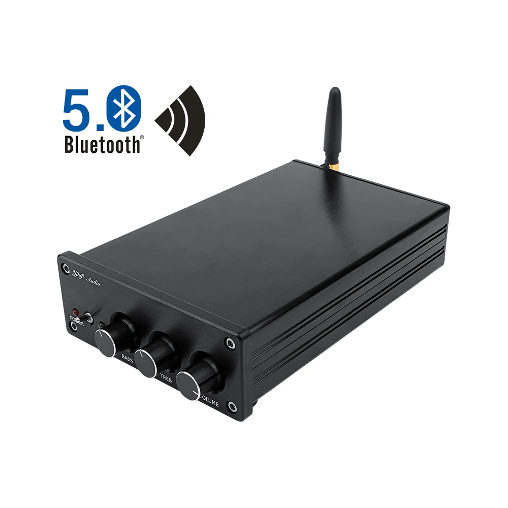 Цифровой сабвуфер TPA3255 Bluetooth 5 0 Hi Fi мощный усилитель класса D 2 1 канала 150 Вт * + 325 для