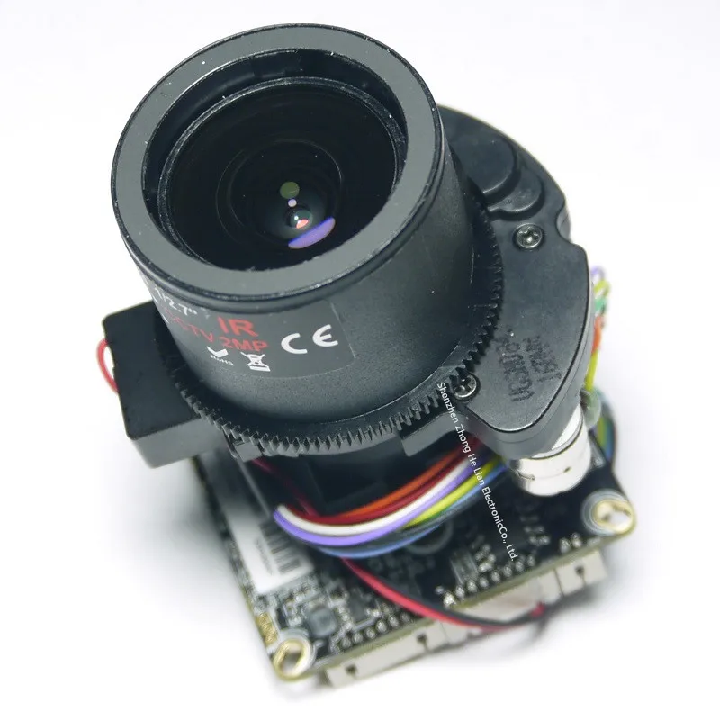 1080P IMX322+Hi3516C H.264 CCTV Security Network IP Camera Module 2.0 MP Motorized Zoom & Auto Focal LENS 2.8-12mm