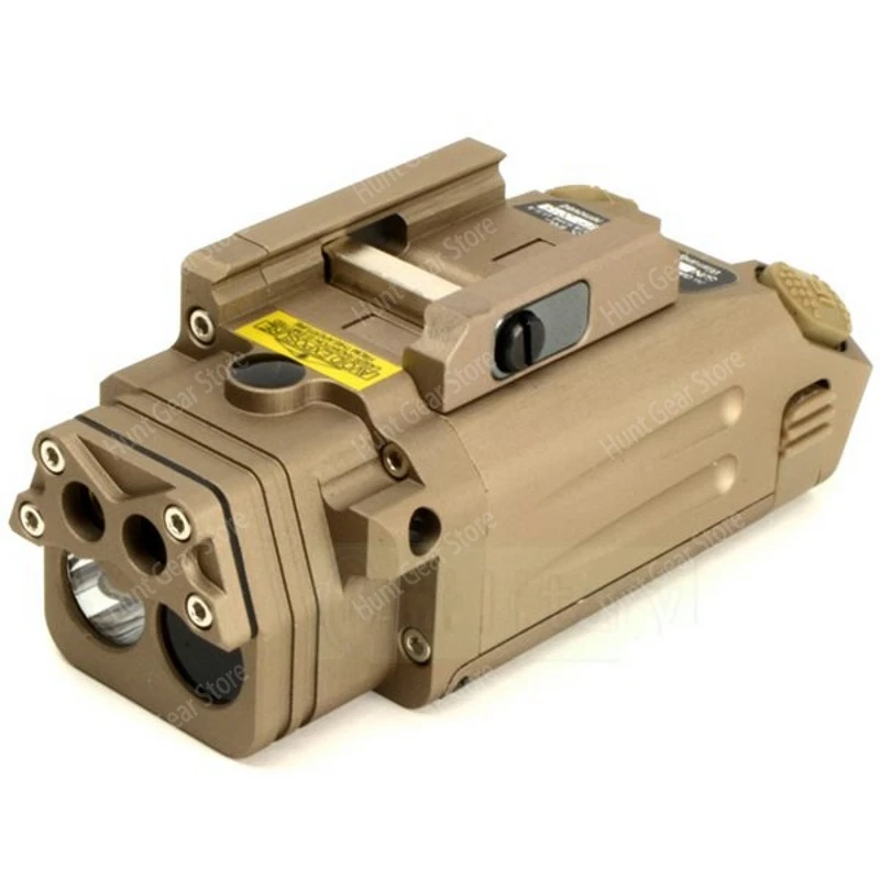 DBAL-PL Tactical IR Laser Light Combo Strobe Light LED Gun Tac Flashlight With Red Laser NV Illuminator