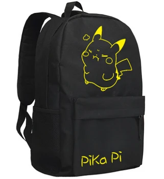 

Cute Pikachu Shoulder Bags Pika School BagTeenagers Pikachu Backpack