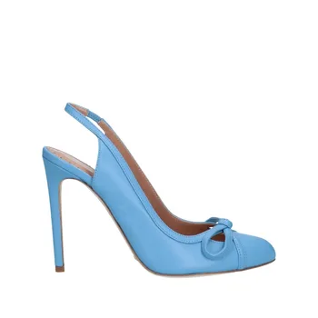

Fashion Bow Pointed Toe Slingback Women Sandals Slingback Women Pumps Women Shoes Blue High Heels Sandals Dress Lady Shoes Women