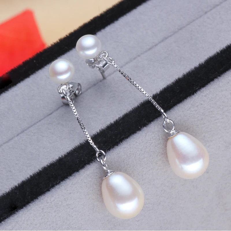 Женские длинные серьги из серебра 2017 пробы с жемчугом|jewelry earrings|fashion jewelryjewelry fashion |