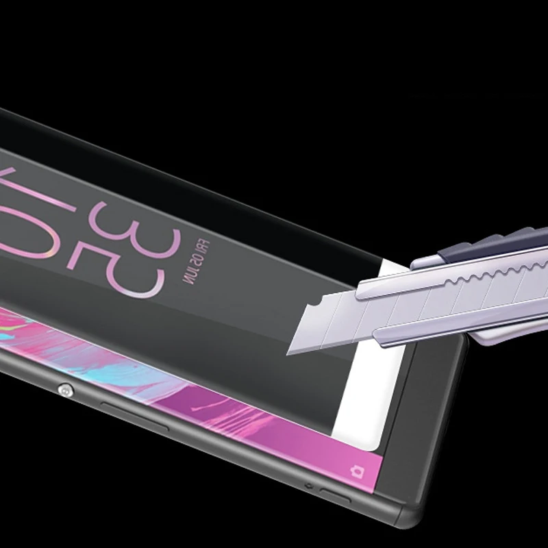 3D изогнутое закаленное стекло для Sony Xperia XA Ultra полное покрытие 9H Защитная пленка