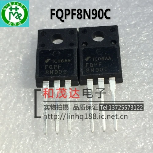 5 шт./FQPF8N90C FSC 900V 8A TO-220F TO220F | Обустройство дома