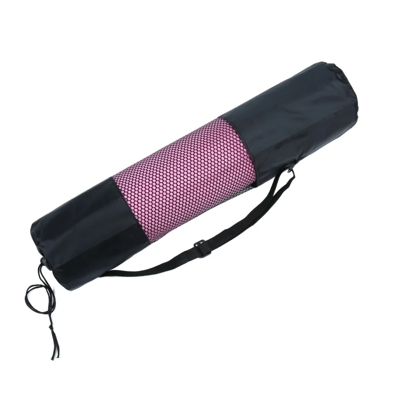 

2018 Professional Yoga Mat Storage Mesh Bag Drawstring Bags Oxford Cloth Adjustable Strap Carrier Breathable Organization Tool