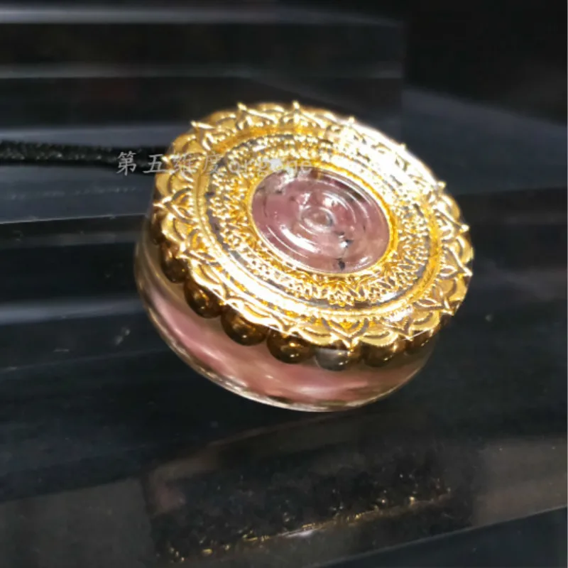 Orgone австрийский розовый кристалл правильный энергетический орган кулон