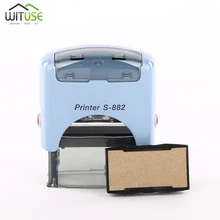 S-882 печать буквенно-цифровые персонажи подвижная комбинация резиновый штамп на заказ офисный стационарный бизнес мини штамп набор для печати