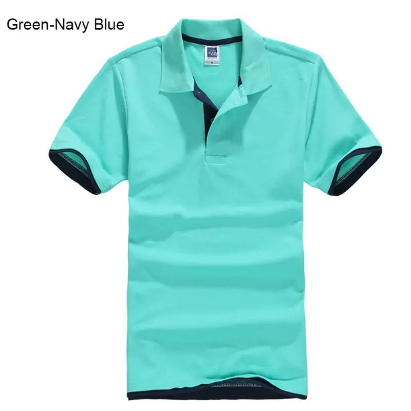 

Plus Size XS-3XL Brand New Men's Polo Shirt High Quality Men Cotton Short Sleeve shirt Brands jerseys Summer Mens polo Shirts