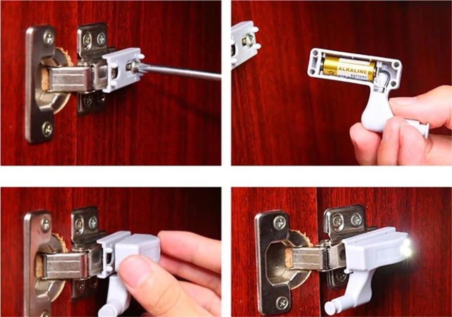 LED hinges light (14)