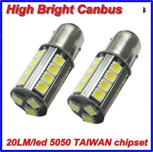2 шт. 1157 BAY15D 23 SMD 5050 280LM ТАЙВАНЬ чипсет Высокое яркое CANBUS Ошибка Бесплатный Автомобильные СВЕТОДИОДНЫЕ Противотуманные фары Лампа Freeshipping ААА