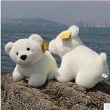 Плюша 30 см милый плюшевый полярный медведь плюшевые игрушки качественные товары подарок, мягкая кукла w3412