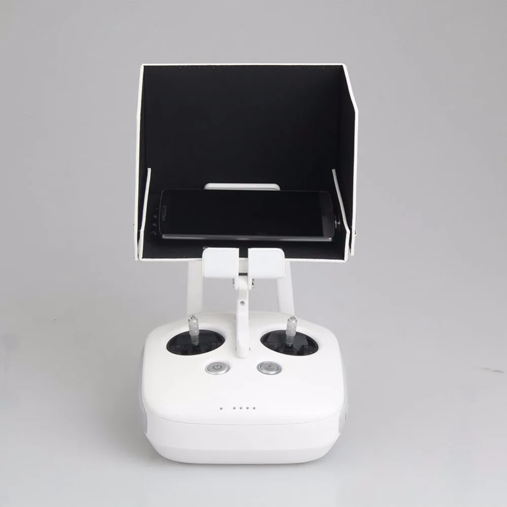 

7.9" Phantom 4/3 Remote Controller Monitor Sunshade Hood for DJI Inspire 1 Control Monitor Sun Hood for 7.9 inch Tablet white