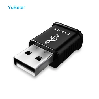 

YuBeter Wireless Bluetooth Receiver Adapter Wireless Transmitter With 3.5mm AUX Audio Plug Cable For PC TV Car Speaker Headphone