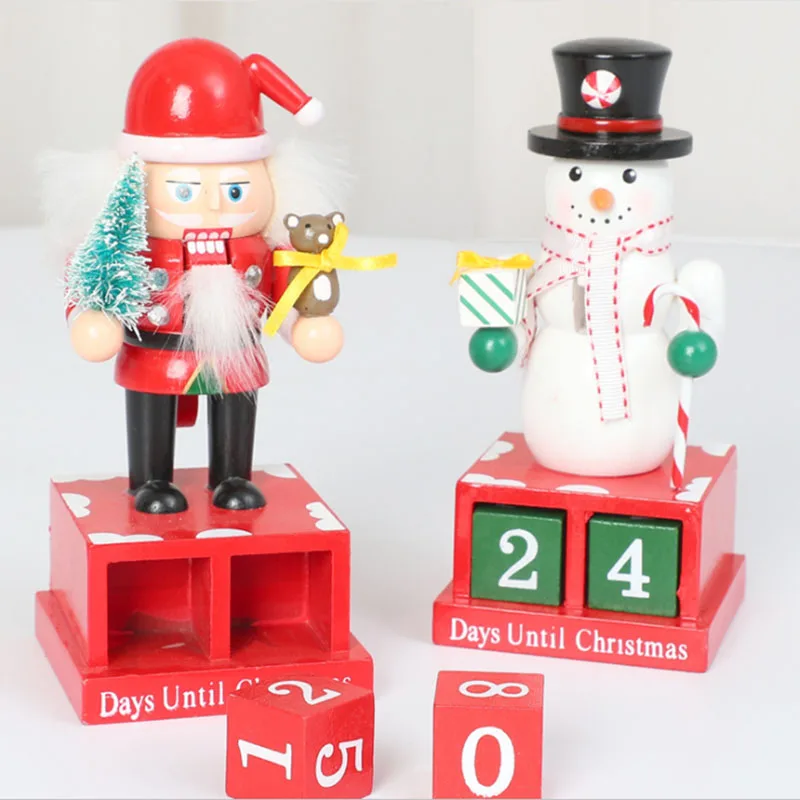 

Home Christmas Decoration Wooden Christmas Advent Calendar Family Night Decoration Office Christmas Decoration Advent Calendar