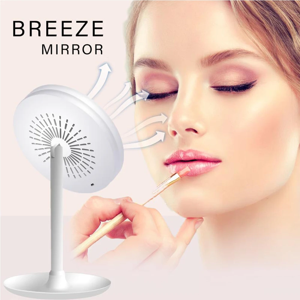 LED makeup mirror зеркало для макияжа с подсветкой Светодиодный освещенный туалетный