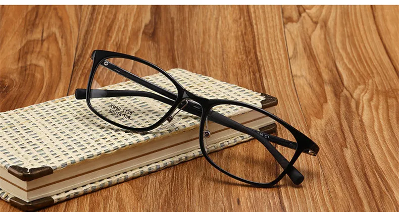 TR90 гибкие очки женские оптические очки близорукость модные очки оправа Rx очки по рецепту оправа для очков - Цвет оправы: C1 Bright Black