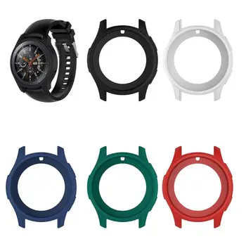 

Silicone Soft Shell Protective Frame Case Cover Skin For Samsung Galaxy Watch 46mm Gear S3 Frontier