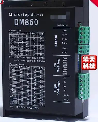 

57 86 Stepper Motor DM860 Driver AC / DC Universal Replacement MA860H Driver