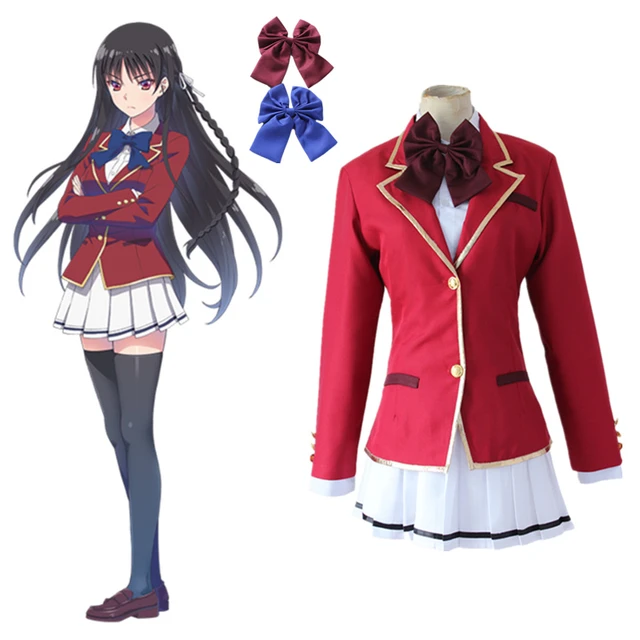 Sala De Aula Da Elite Ayanokoji Kiyotaka Escola Uniforme Cosplay