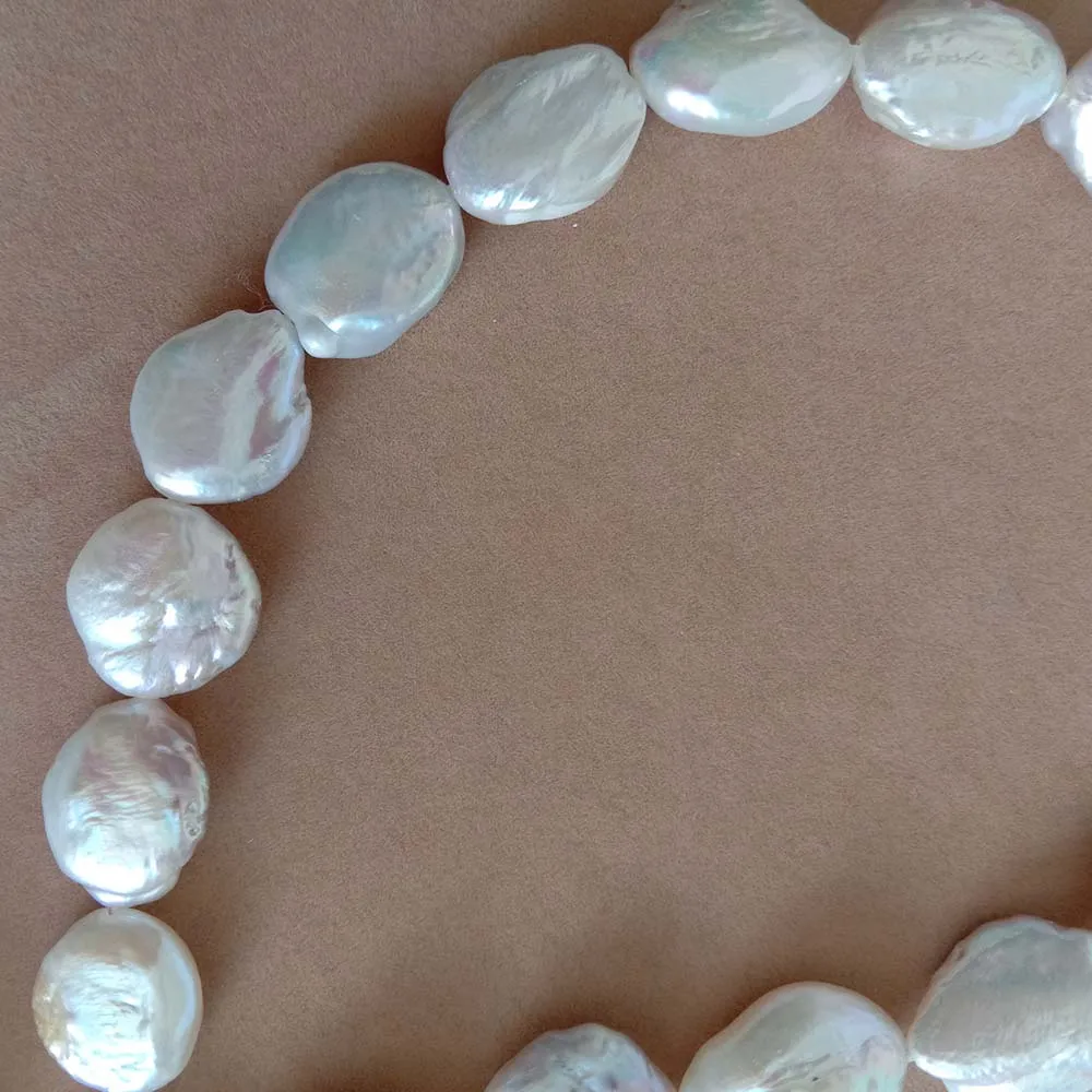 pearl beads, Nature freshwater loose pearl with baroque shape, BIG BAROQUE shape pearl,16-19 mm big keshi pearl