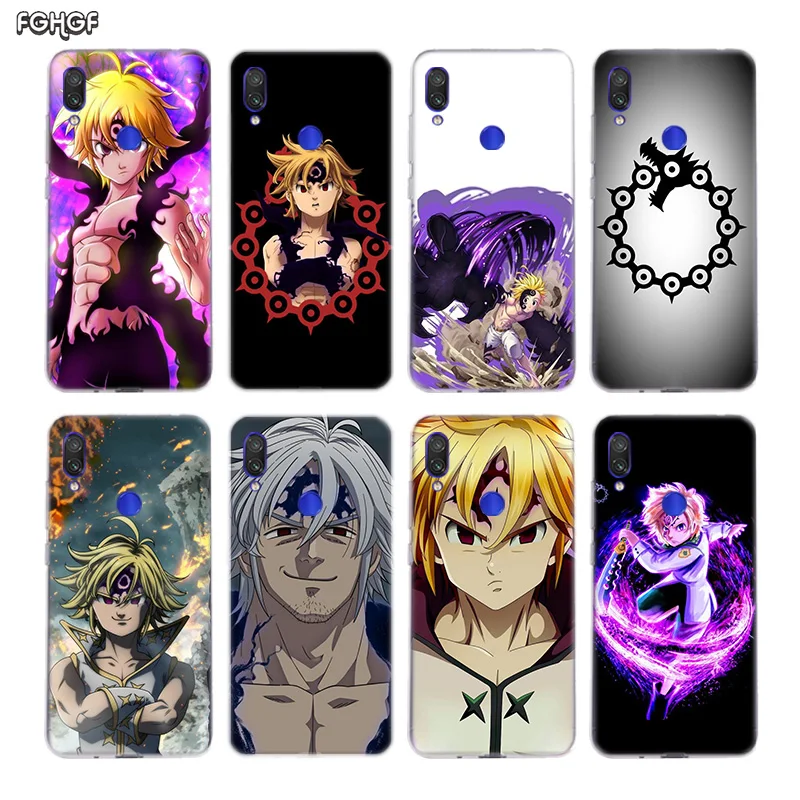Nanatsu no Taizai Seven Deadly Case для Xiaomi Redmi Note 7 6 Pro 5 4 4X K20 7A Y3 S2 5A 6A Xiomi Pocophone F1 9T 9 SE 8 A2 lite |