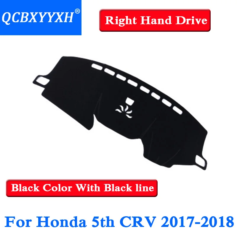 QCBXYYXH для Honda CRV 2012- правый руль приборной панели Коврик защитный интерьер Photophobism коврик тент подушка для стайлинга автомобиля