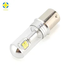 2 Pz 40 W 12-24 V Free error 800LM 1156 BA15S 8SMD Decoder lampada Canbus Lampadina Reverse Disabilita Segnali Lights Con Resistenza LED lampada