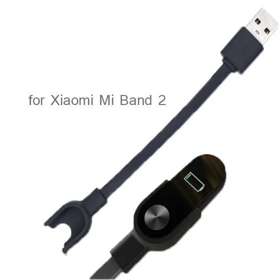 Mi jobs 1 шт. USB кабель зарядное устройство mi Band 3 зарядный адаптер для Xiaomi mi ремешок 1S шнур Замена mi Band 2 Смарт-часы ремешок браслет - Цвет: for Xiaomi Mi band 2