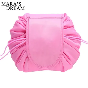 

Mara's Dream Women Cosmetic Cases large capacity Drawstring Women storage bag Portable Multifunction casual Women Cosmetic bag