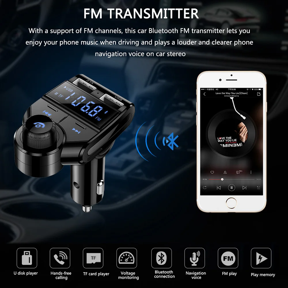 E0020 Bluetooth Car Kit (1)