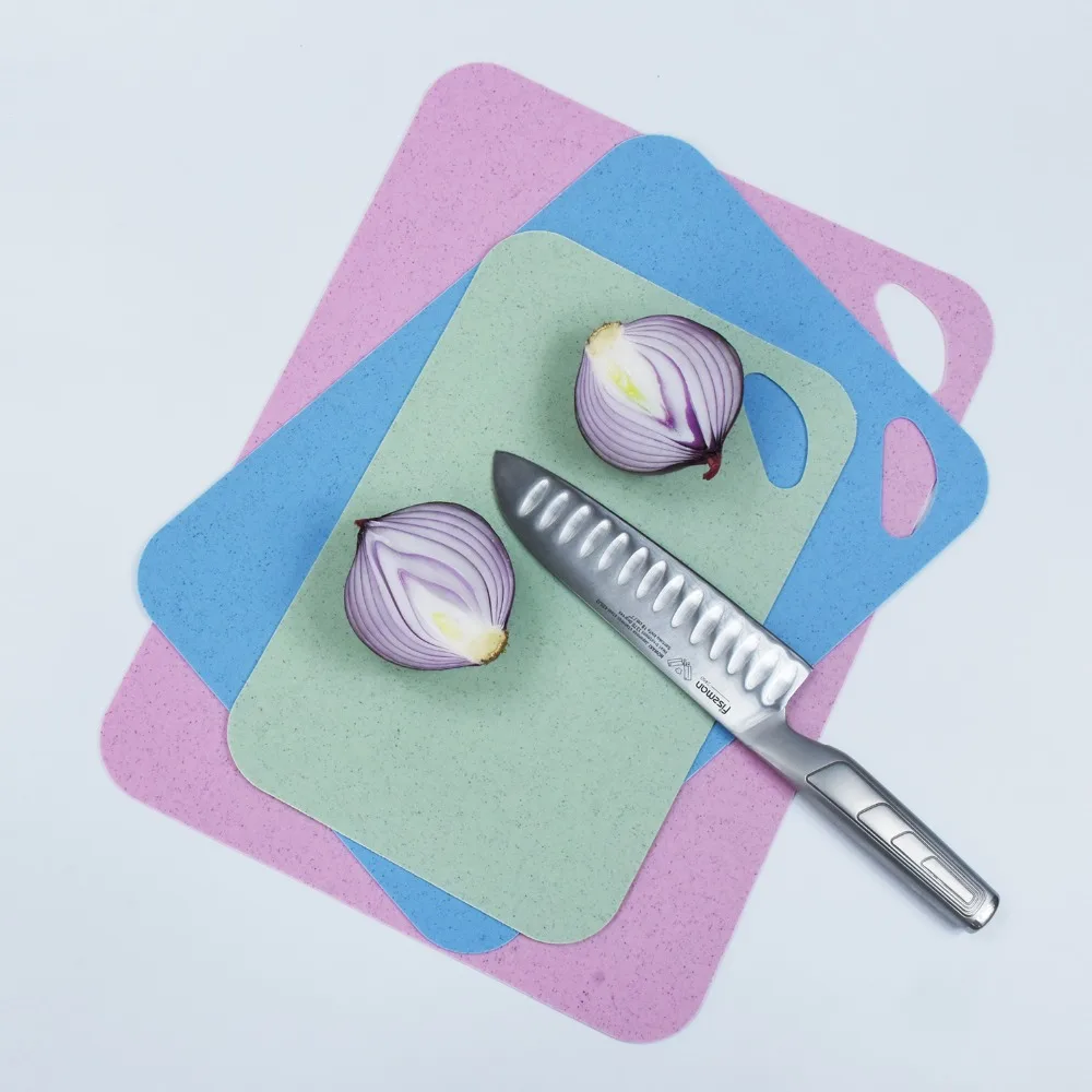 FISSMAN пшеничная соломенная разделочная доска Нескользящие пластиковые коврики