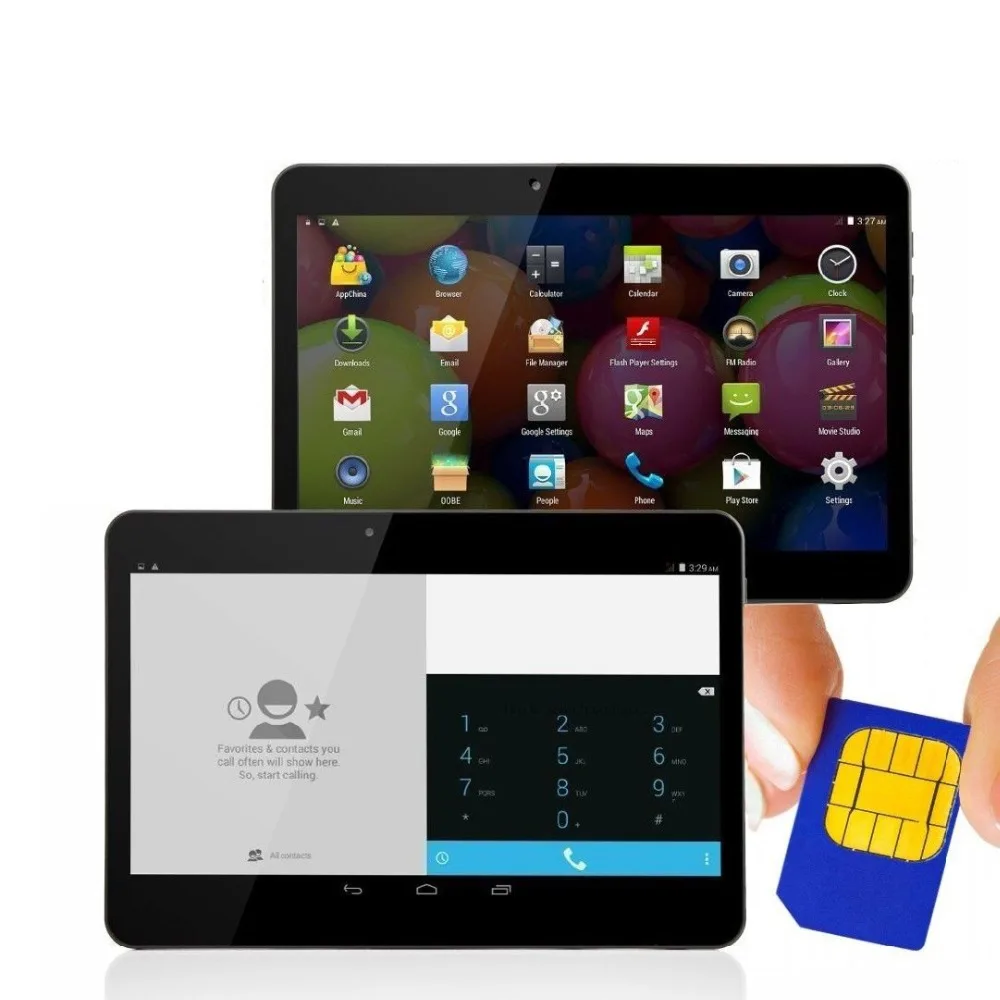 

IBOPAIDA Free Shipping 10.1 Inch Tablet Android 7.0 Phone with dual sim and WIFI PC 2G 3G 32GB QUAD CORE HD Gift PHABLET