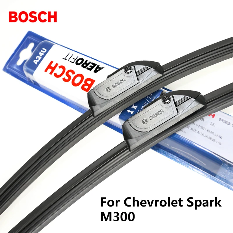 Щетки стеклоочистителя BOSCH для Chevrolet Spark M300 22 и 15 дюймов подходят крючковых