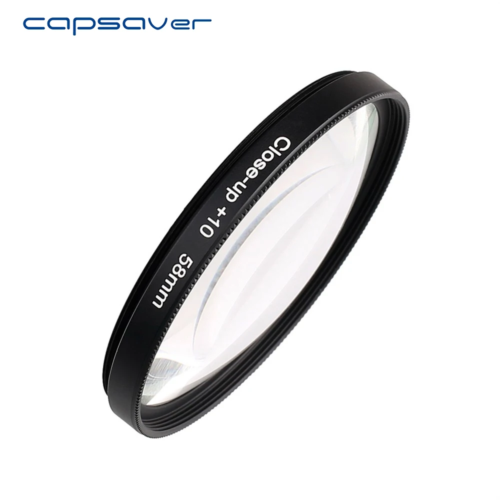 capsaver Macro Close up +10 Lens Filter Close up Filter Set for Canon