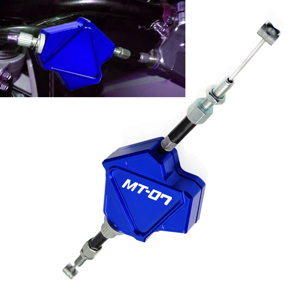 

For YAMAHA MT-07 MT07 MT 07 FZ07 FZ-07 2014 2015 2016 2017 2018 2019 Motorcycle CNC Stunt Clutch Lever Easy Pull Cable System