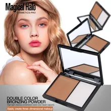 Бренд Magical Halo бренд 1 шт. два цвета корректор для лица ремонтный порошок 3D высоколегкий теневой порошок se11