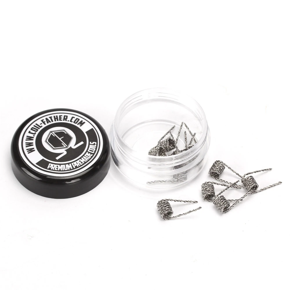 Готовые катушки для RDA Clapton готовые Wire Hive Tiger Четвёрка Fused Clapton|clapton coil|fused clapton coilpremade