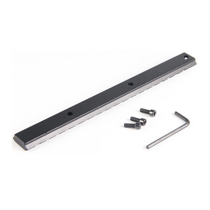 Tactical 20cm 7.85'' Picatinny Weaver 20mm Rail Scope Mount Base 18 Slots Rifle Gun Shotgun Hunting Airsoft Accessory RL1-0028 (2)