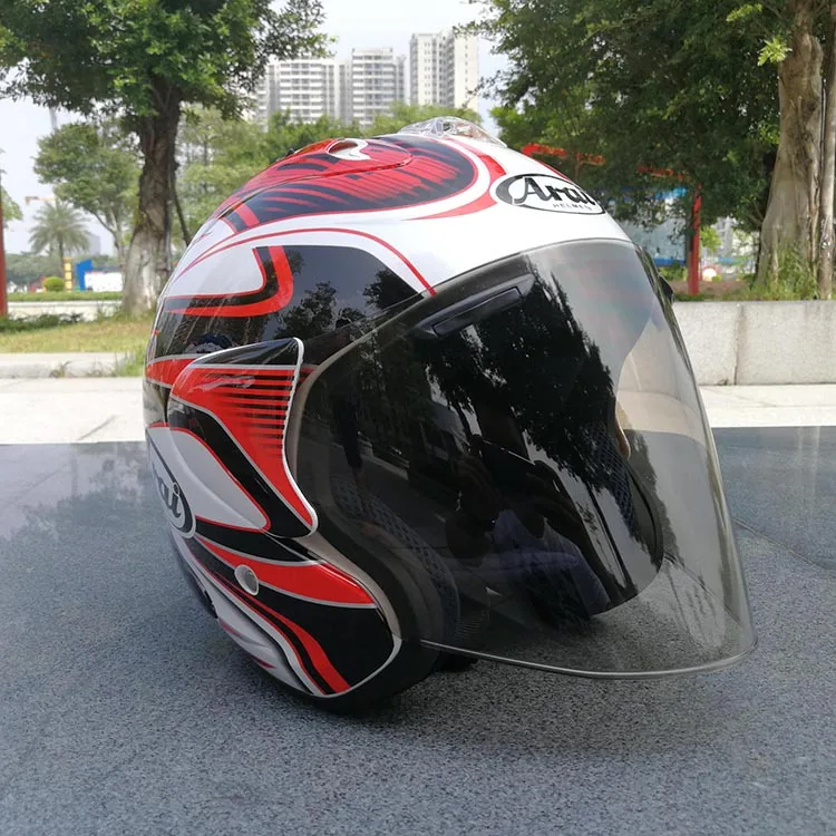 ARAI двойной Применение Череп мотоциклетный Шлем Capacete каско Новинка Ретро шлем мотоцикл половина шлем