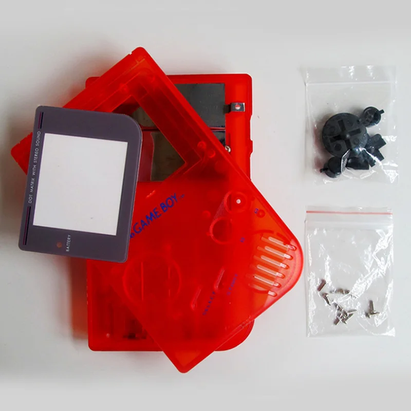 Applicable To The Gameboy Game Boy Original Game Console Shell Simple Installation GB Console Shell W Screen W / Screw