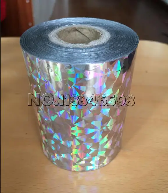 Голографическая фольга горячего тиснения для бумаги или пластика 16 см ...